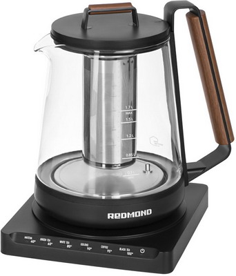 Чайник электрический Редмонд RK-G1308D, Прозрачный/черный
Чайник электрический Редмонд RK-G1308D, Прозрачный/черный