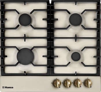 Встраиваемая газовая варочная панель Hansa, BHGY 61079 Renaissance 
Встраиваемая газовая варочная панель Hansa, BHGY 61079 Renaissance