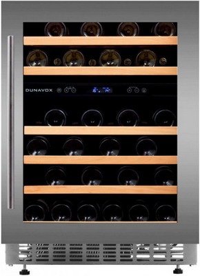 Встраиваемый винный шкаф Dunavox DAUF-46.145DSS, Нержавеющая сталь
Встраиваемый винный шкаф Dunavox DAUF-46.145DSS, Нержавеющая сталь