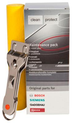Набор для чистки и ухода за стеклокерамикой Bosch 311502 givenchy l intemporel набор ухода l intemporel набор ухода