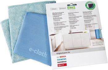 Чистящие салфетки 2 шт Bosch E-cloth 00466148