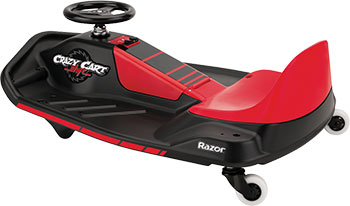 Электродрифт-карт Razor Crazy Cart Shift чёрный 021505 razor электро минибайк mx350 с 6 лет
