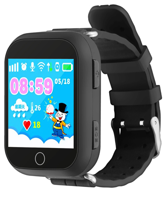 Детские часы-телефон Ginzzu 13419 503 black 1.54'' Touch nano-SIM