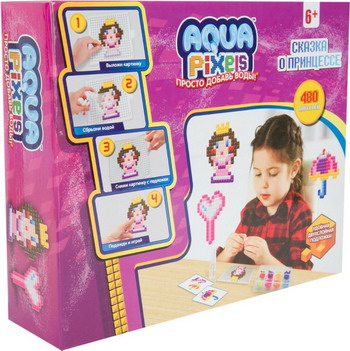 Набор для творчества 1 Toy, Aqua Pixels квадрат. детали 480 дет ''Сказка о принцессе'' Т13077
Набор для творчества 1 Toy, Aqua Pixels квадрат. детали 480 дет ''Сказка о принцессе'' Т13077