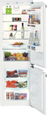 Фото Встраиваемый двухкамерный холодильник Liebherr. Купить с доставкой