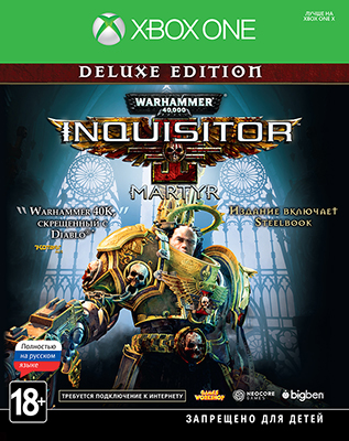 Игра для приставки Microsoft, Xbox One Warhammer 40 000: Inquisitor - Martyr. Deluxe Edition
Игра для приставки Microsoft, Xbox One Warhammer 40 000: Inquisitor - Martyr. Deluxe Edition