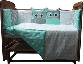 Комплект постельного белья Sweet Baby Uccellino Blu