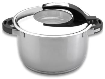 Кастрюля Berghoff Virgo steel 24см (сталь) 2304211 мантоварка катунь кт 243м 24 см 4 5 л нержавеющая сталь