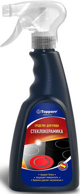 Спрей для ухода за стеклокерамическими поверхностями Topperr 3431