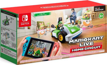 Игра для приставки Nintendo Switch Mario Kart Live: Home Circuit набор Luigi
Игра для приставки Nintendo Switch Mario Kart Live: Home Circuit набор Luigi