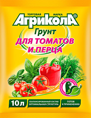 

Грунт Агрикола для томатов и перцев 10 л 58-066