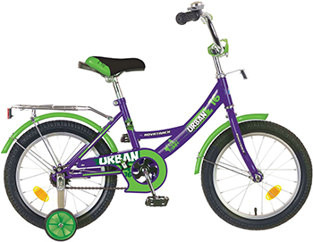 Велосипед Novatrack 14'' URBAN фиолетовый 143 URBAN.VL6 детский велосипед novatrack urban 16 red