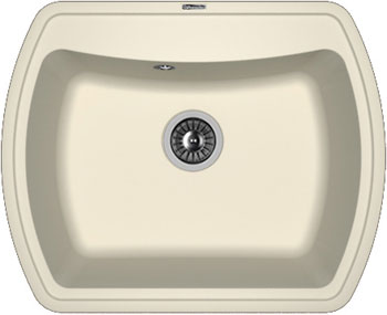 Кухонная мойка Florentina Нире-630 630х510 жасмин FS искусственный камень