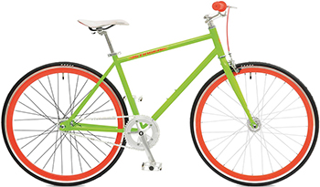 Велосипед Stinger 28'' Fix Green 17 5'' зеленый 28 SHV.FIXGREEN.17 GN5 велосипед stinger barcelona 16 green