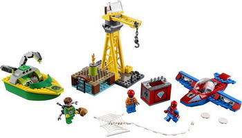Конструктор Lego Человек-паук: похищение бриллиантов Доктором Осьминогом 76134 Super Heroes Spider-ma