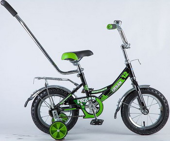 Велосипед Novatrack 12 URBAN чёрный 124 URBAN.BK8 детский велосипед novatrack urban 16 red