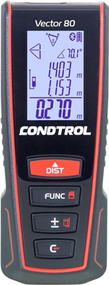 Лазерный дальномер Condtrol Vector 80
Лазерный дальномер Condtrol Vector 80