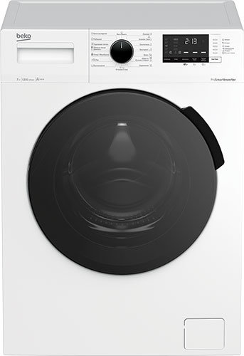 Стиральная машина Beko RPE78612W, белая, Белый
Стиральная машина Beko RPE78612W, белая, Белый