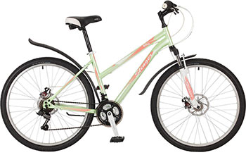 Велосипед Stinger 26 SHD.LATINAD.17 GN7 26'' Latina D 17'' зеленый велосипед stinger latina 16 2016 grey