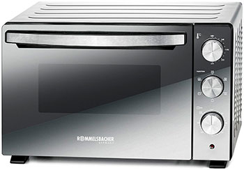 Мини печь Rommelsbacher BGS 1500, Серебро/черный
Мини печь Rommelsbacher BGS 1500, Серебро/черный