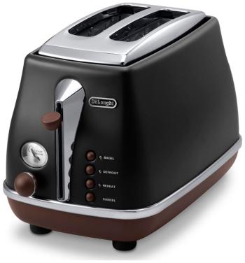 все цены на Тостер DeLonghi CTOV 2103.BK черный онлайн