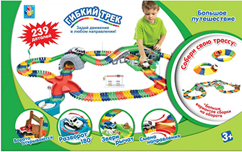 Трек игровой 1 Toy, ''Большое путешествие'' Т59347 
Трек игровой 1 Toy, ''Большое путешествие'' Т59347