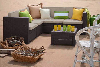 Комплект мебели Keter Provence with coffee table коричневый