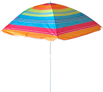 Пляжный зонт Ecos BU-03 160*6 см складная штанга 165 см