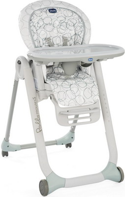 Стульчик для кормления Chicco POLLY Progres5 Sage 07079336760000 chicco стульчик для кормления polly progres5 5 в 1 2 колеса
