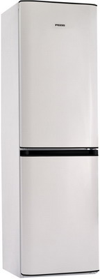 Двухкамерный холодильник Позис RK FNF-174 белый с черными накладками