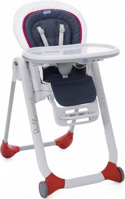 Стульчик для кормления Chicco Polly Progres5 NAVY 07079335820000 chicco polly 3в1