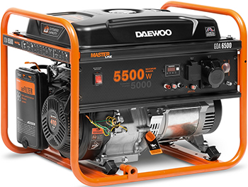 Электрический генератор и электростанция Daewoo Power Products GDA 6500