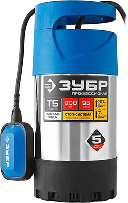Насос Зубр ПРОФЕССИОНАЛ НПЧ-Т5-800-С
Насос Зубр ПРОФЕССИОНАЛ НПЧ-Т5-800-С