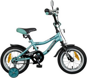 Велосипед Novatrack 12 BOISTER зеленый 125 BOISTER.GN5 детский велосипед для мальчиков novatrack boister х52491 blue
