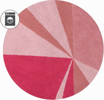 все цены на Ковер Lorena Canals Geometric Pink 160 D C-GEO-PK онлайн