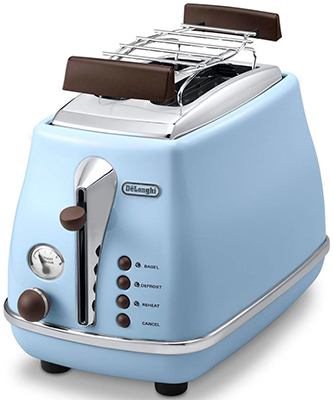 все цены на Тостер DeLonghi CTOV 2103.AZ голубой онлайн