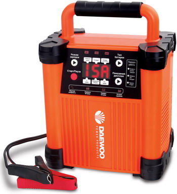 Зарядное устройство для автомобилей Daewoo Power Products DW 1500, Оранжевый
Зарядное устройство для автомобилей Daewoo Power Products DW 1500, Оранжевый