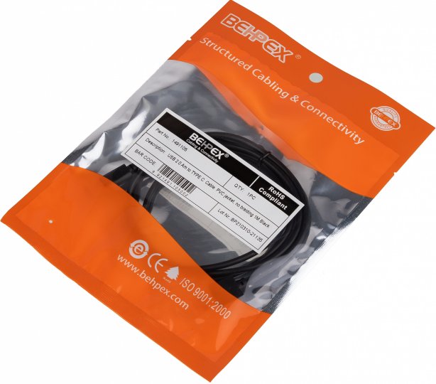 Кабель Noname USB (m)-USB Type-C (m) 1м черный
Кабель Noname USB (m)-USB Type-C (m) 1м черный