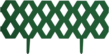 Забор Park, Ромб декоративный гибкий L=1 2м H=22см (2шт по 60см и 4 ножки) темно-зеленый 999137
Забор Park, Ромб декоративный гибкий L=1 2м H=22см (2шт по 60см и 4 ножки) темно-зеленый 999137