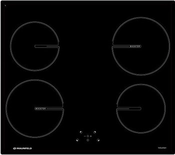 Встраиваемая электрическая варочная панель MAUNFELD MVI 59.4HZ.2BT-BK Встраиваемая электрическая варочная панель MAUNFELD MVI 59.4HZ.2BT-BK