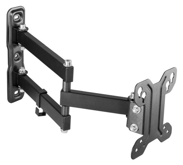 Кронштейн для телевизора Ultramounts UM896 черный 13"-27" макс.30кг настенный поворотно-выдвижной и наклонный
Кронштейн для телевизора Ultramounts UM896 черный 13"-27" макс.30кг настенный поворотно-выдвижной и наклонный