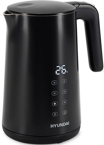 Чайник электрический Hyundai HYK-S4017, 1.7 л., 2200 Вт (черный, металл)
Чайник электрический Hyundai HYK-S4017, 1.7 л., 2200 Вт (черный, металл)