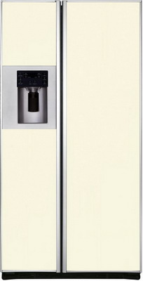 Холодильник Side by Side Iomabe ORE 24 CGFFKB 1014 бежевое стекло