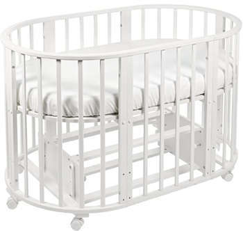 Детская кроватка Sweet Baby Delizia Bianco (Белый) с маятником 383 066