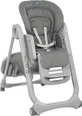 Стульчик для кормления Chicco POLLY MAGIC RELAX цвет ANTHRACITE chicco стульчик для кормления polly magic cocao chicco