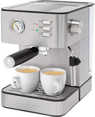 Кофеварка Profi Cook PC-ES 1209 inox, Серебристый
Кофеварка Profi Cook PC-ES 1209 inox, Серебристый