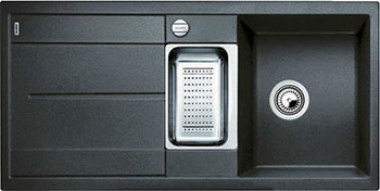 Кухонная мойка Blanco, METRA 6 S-F антрацит с клапаном-автоматом
Кухонная мойка Blanco, METRA 6 S-F антрацит с клапаном-автоматом