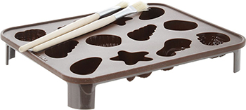Формочки для Бельгийских пралине Tescoma DELICIA CHOCO 2 кисточки 629371 кисть кулинарная tescoma delicia 2 шт