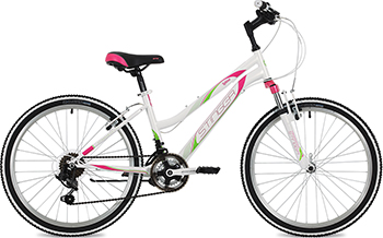 Велосипед Stinger 24'' Latina 12 5'' белый 24 SHV.LATINA.12 WH8 велосипед stinger latina 16 2016 grey