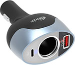 Разветвитель автомобильного прикуривателя Ritmix c USB-C и QC 3.0 RM-12XQPD 2 порта USB (QC 3.0 (5-20В до 3А) USB-C)
Разветвитель автомобильного прикуривателя Ritmix c USB-C и QC 3.0 RM-12XQPD 2 порта USB (QC 3.0 (5-20В до 3А) USB-C)